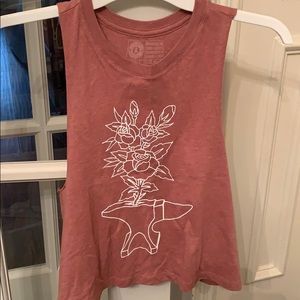 Doughnuts and Deadlifts muscle crop tank